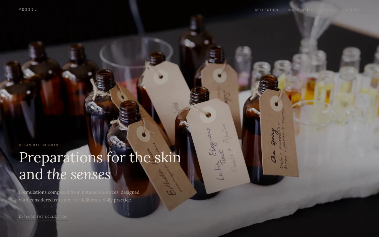 Vessel -- Botanical Apothecary