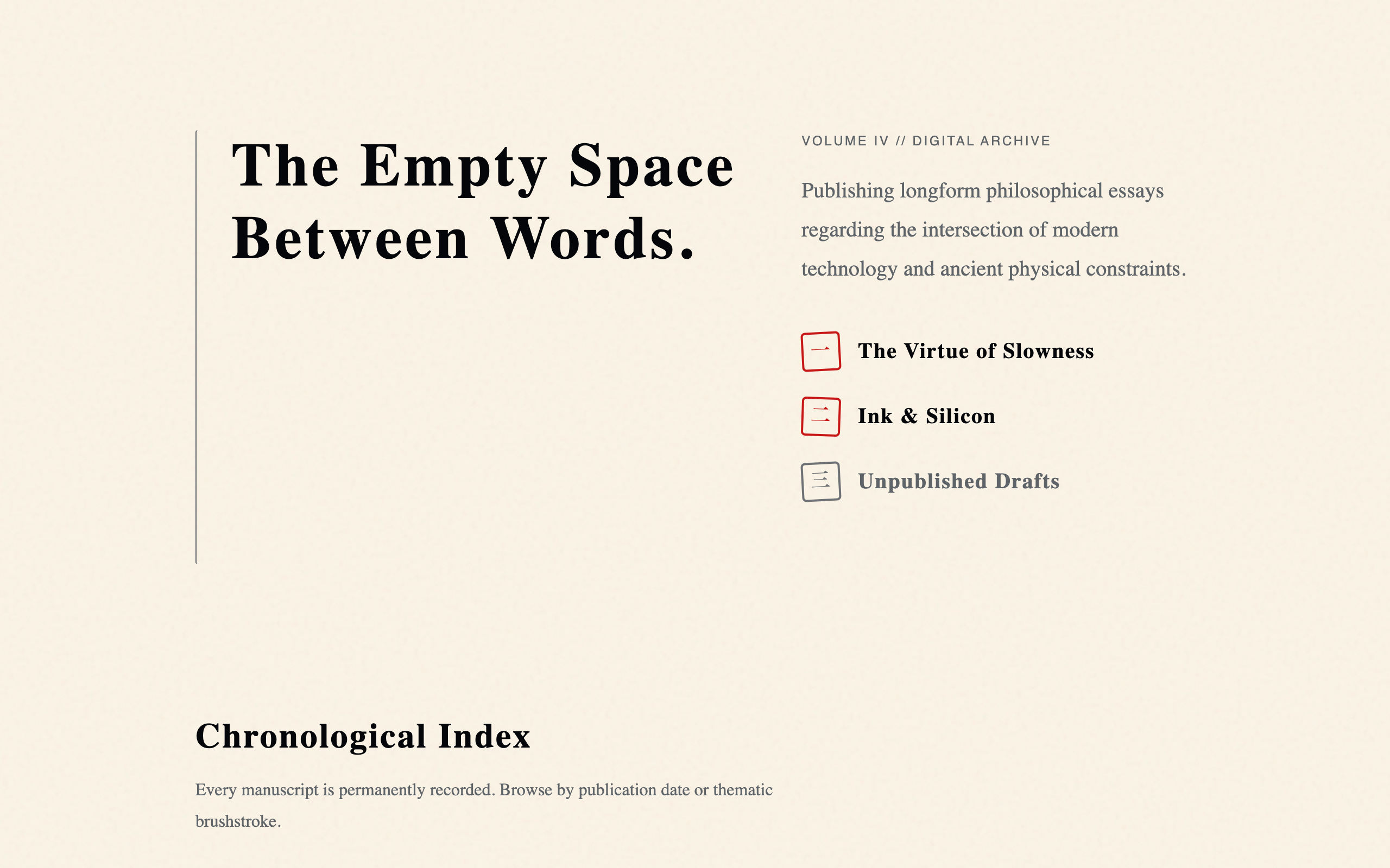 Calligraphy Brush Scroll