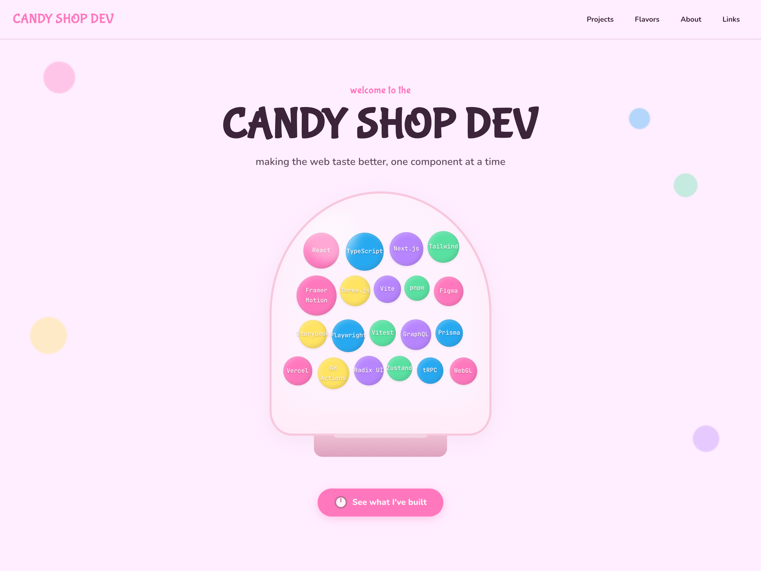 Candy Shop Dev