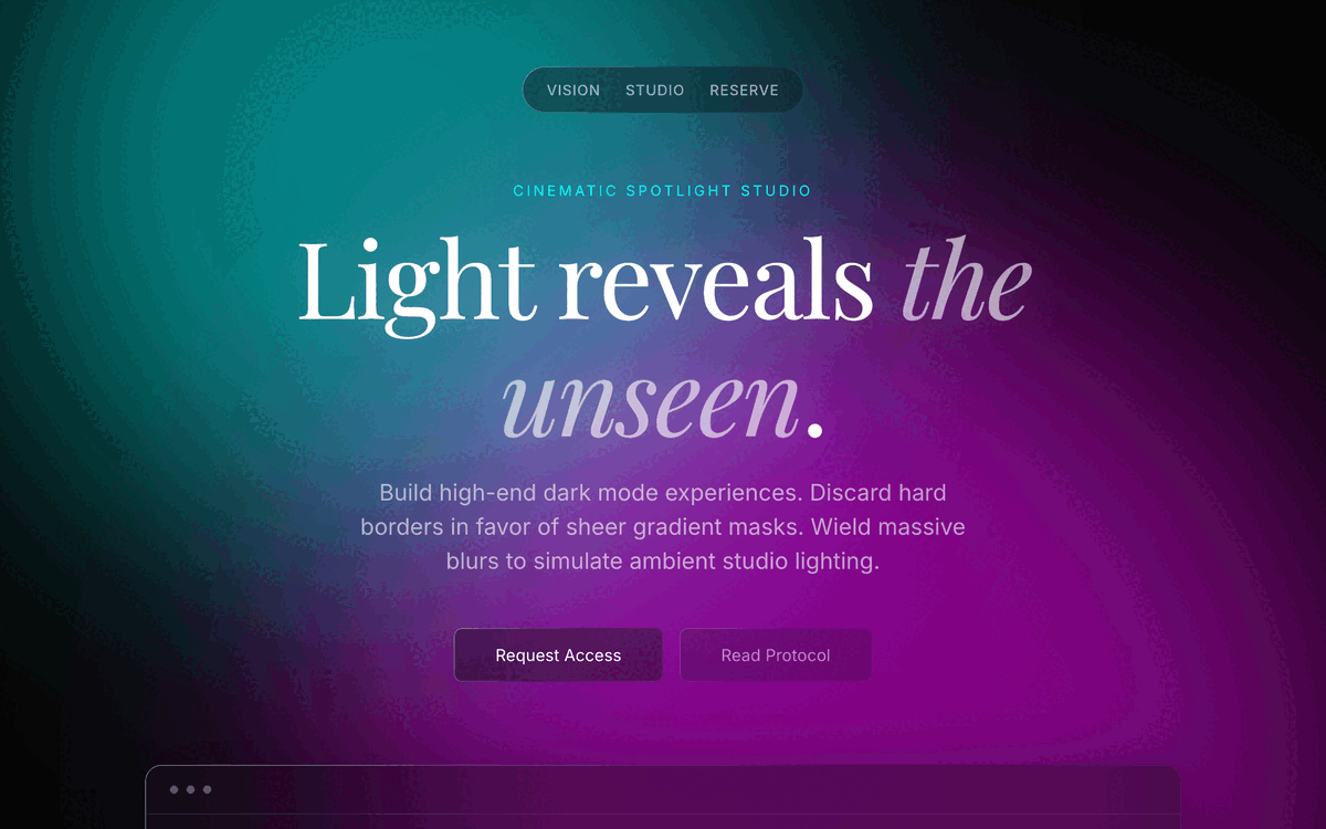 Cinematic Spotlight Studio