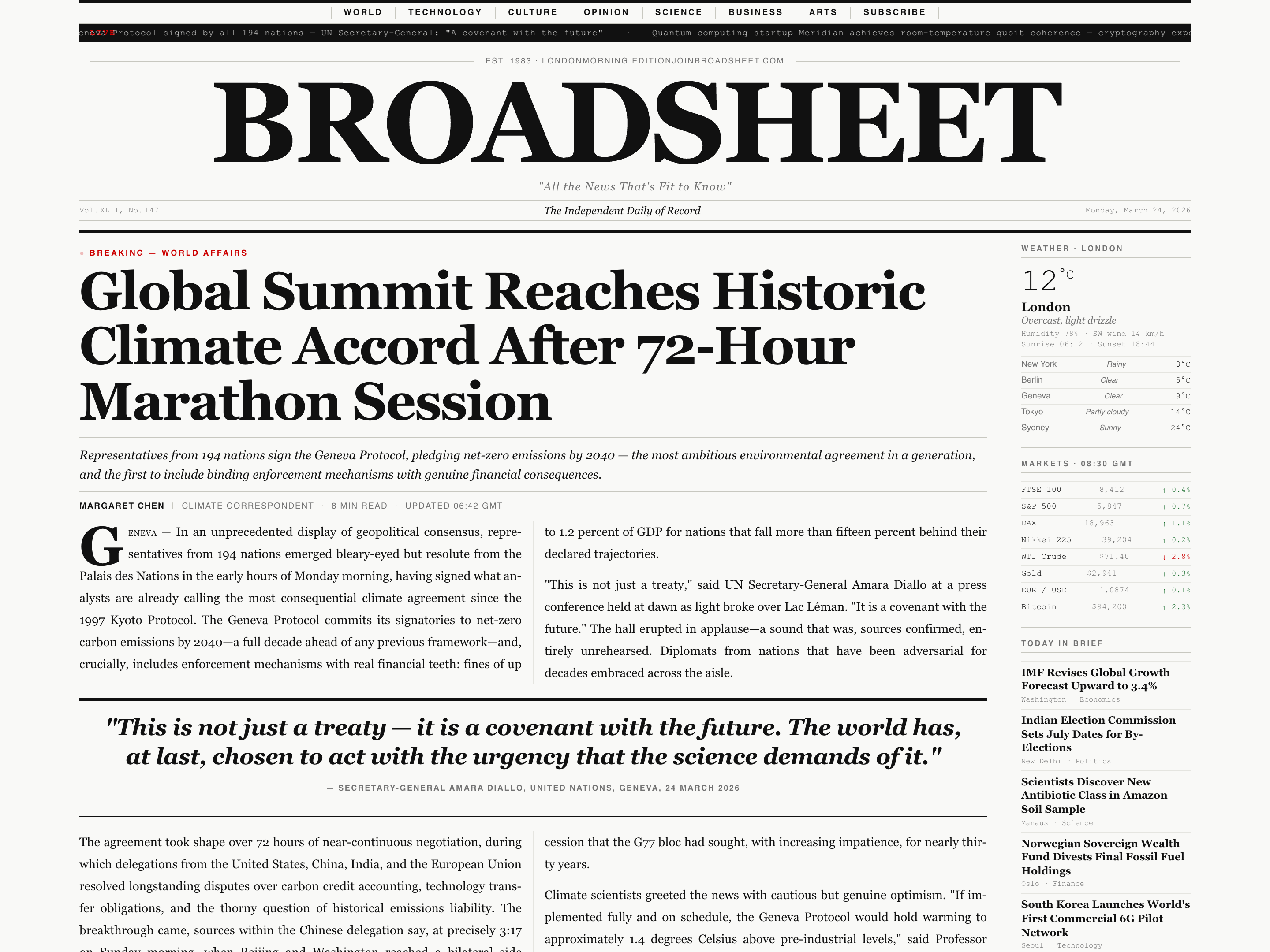 Daily Newsletter Digest