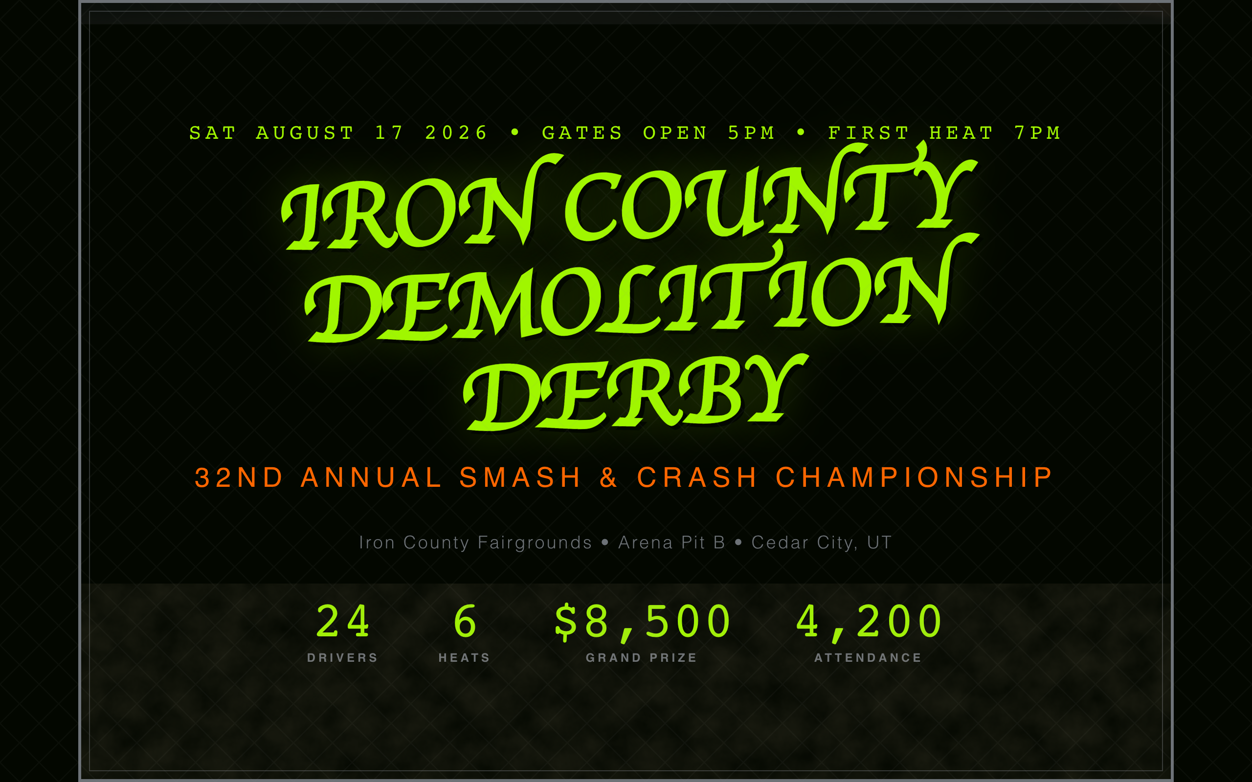 Demolition Derby Pit