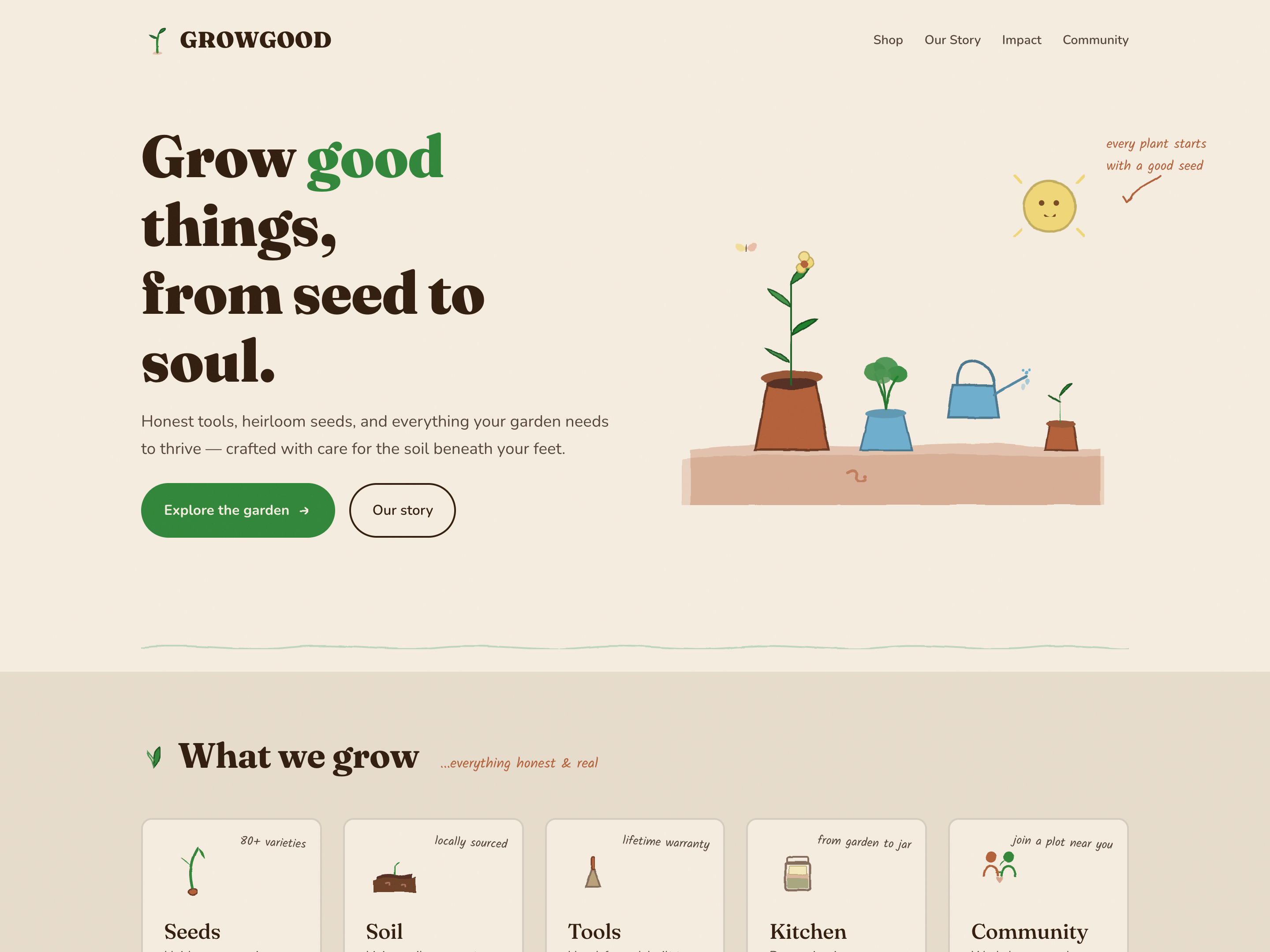 Illustrated Eco Brand