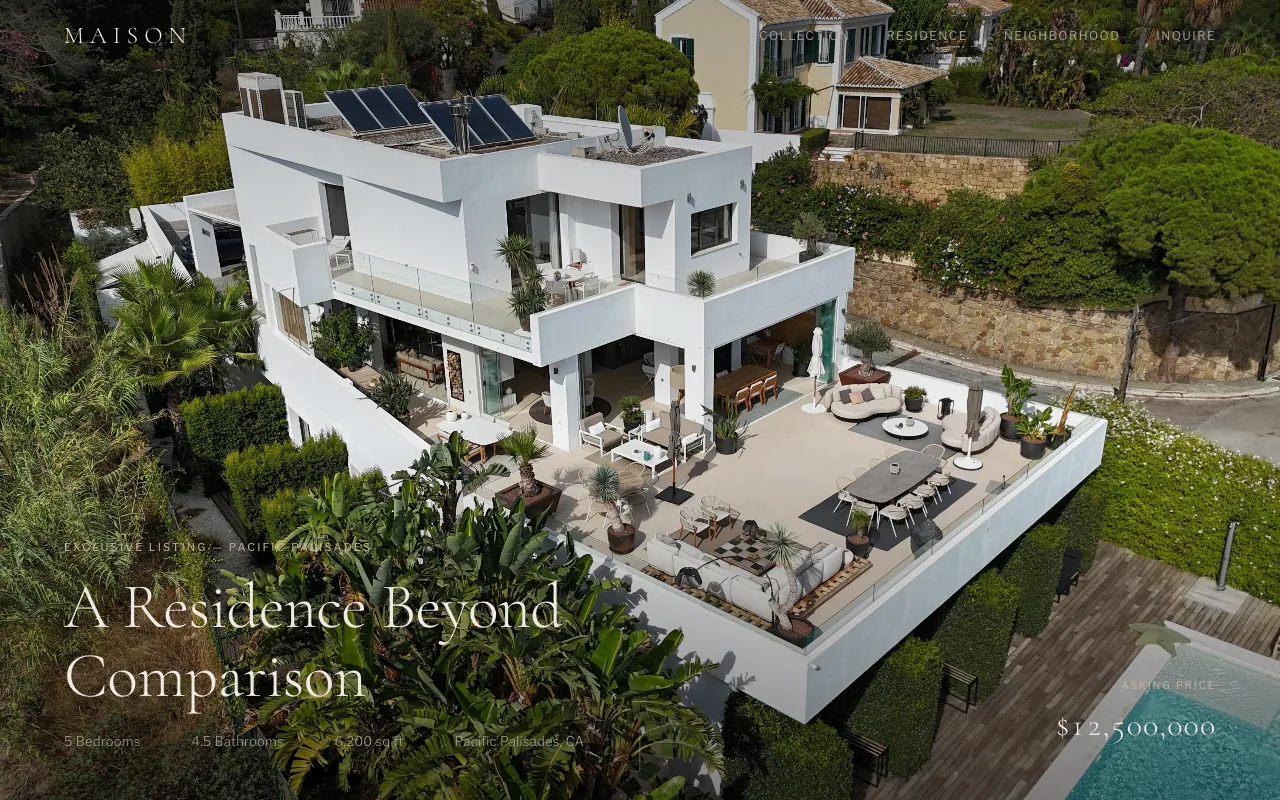 Maison -- Luxury Real Estate