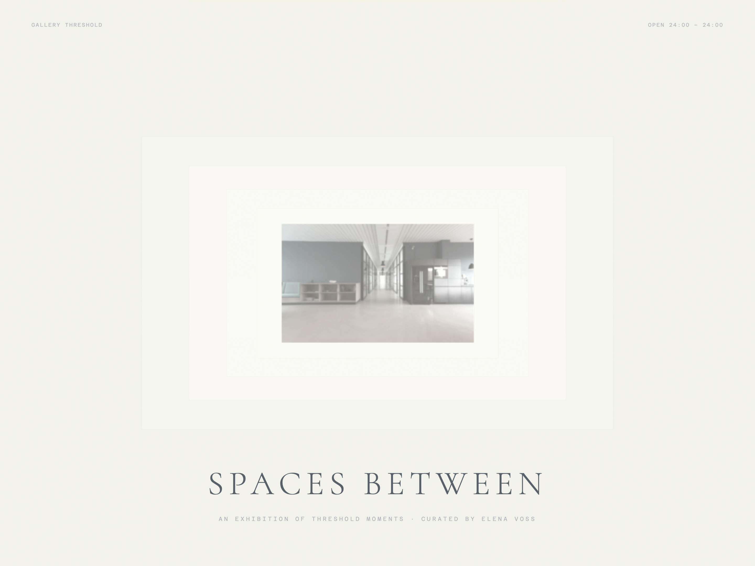 Liminal Space Gallery