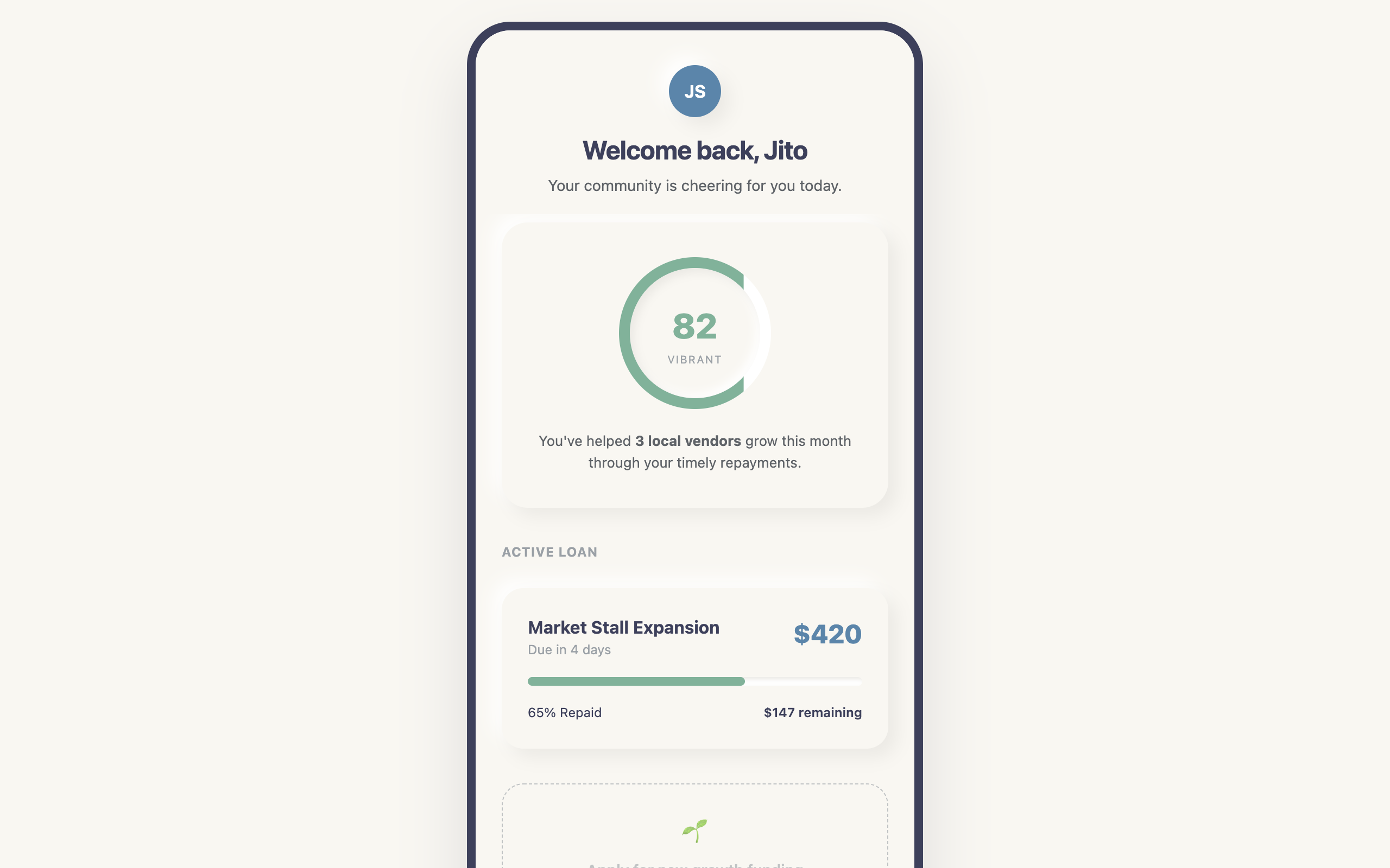 Micro-Lending App