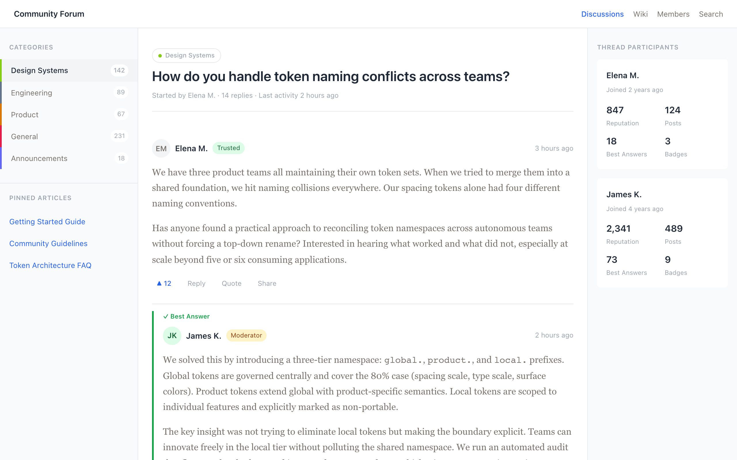 Modern Discourse Forum