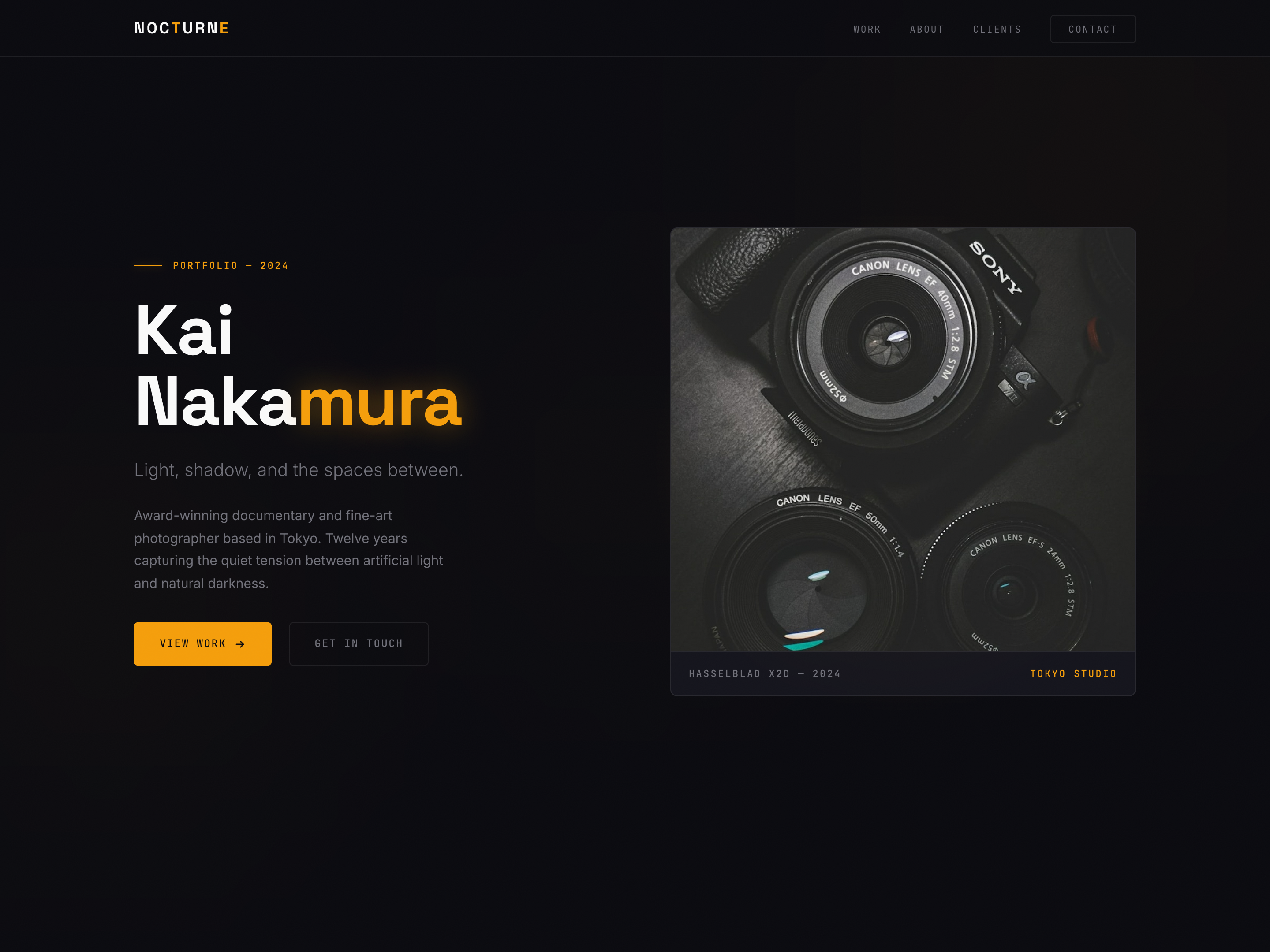 Nocturne Photo Portfolio