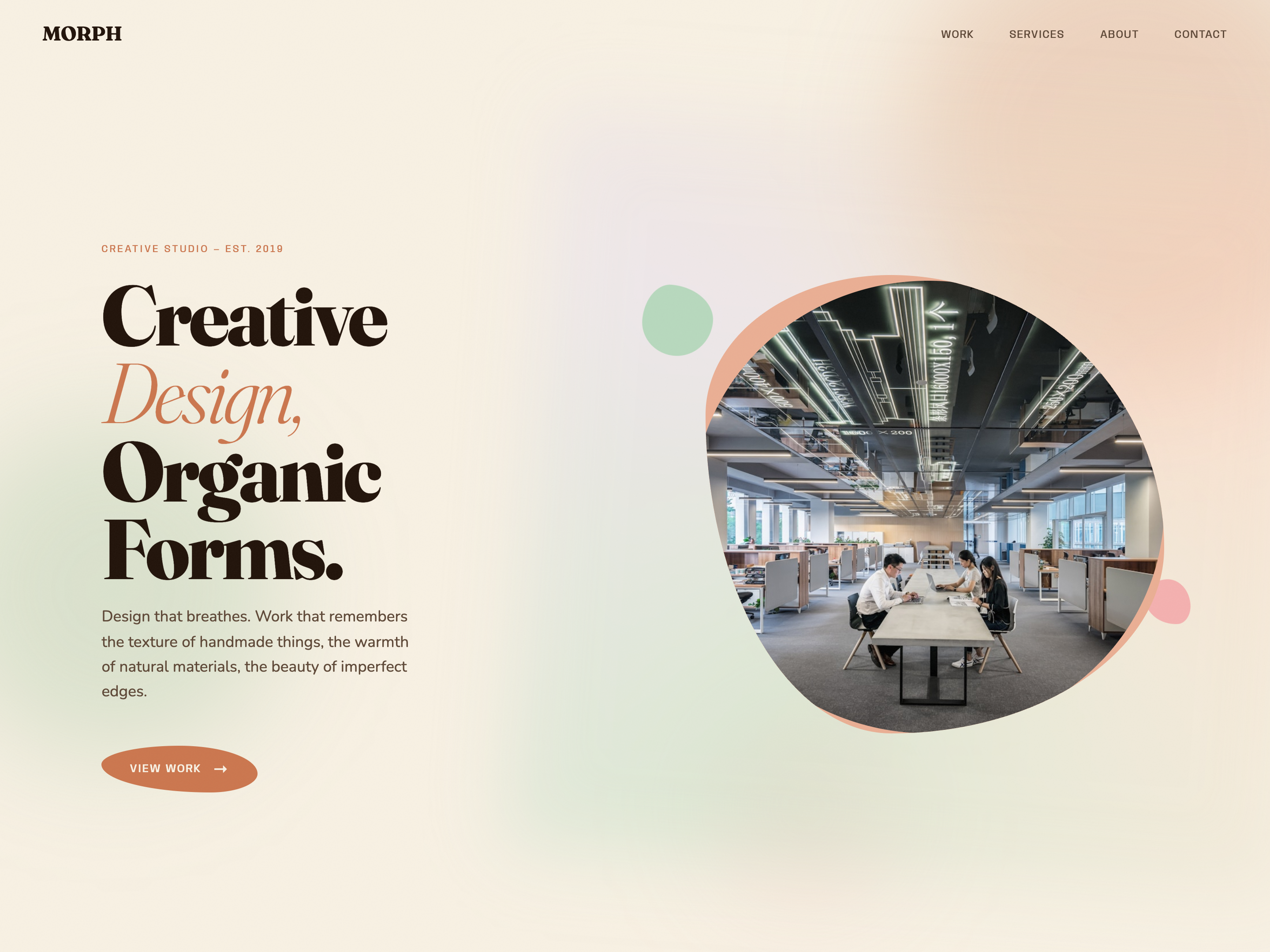 Organic Blob Portfolio