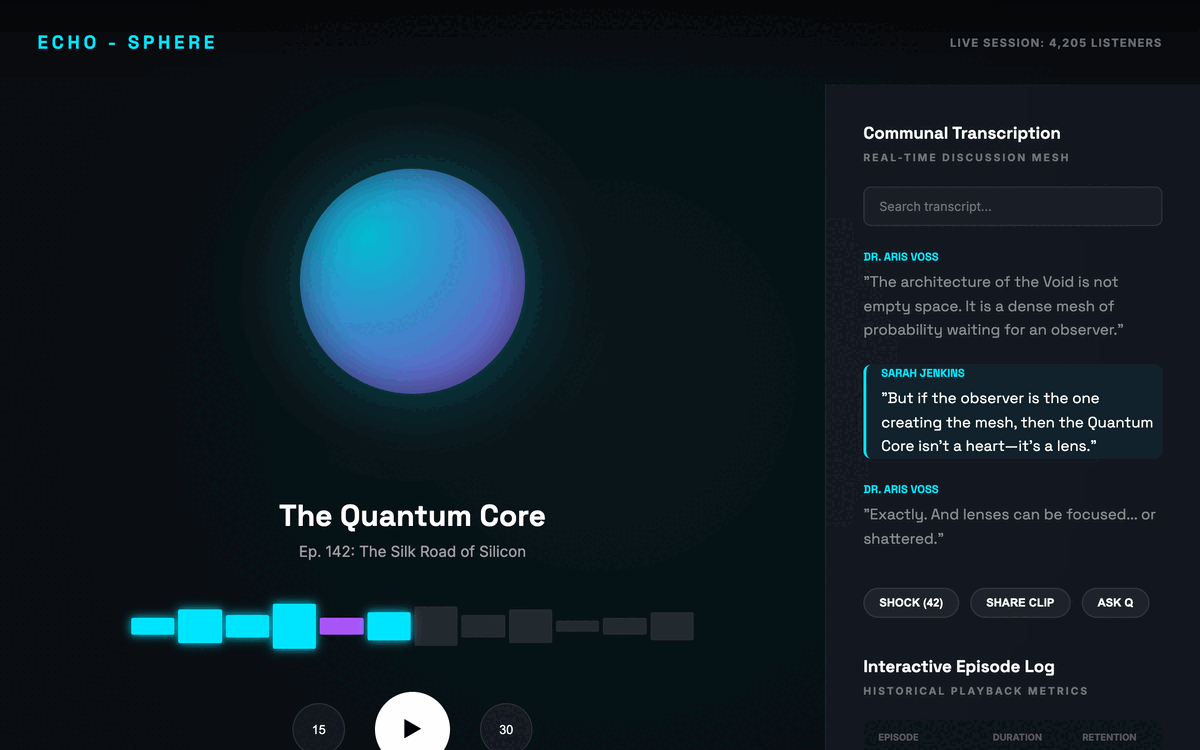 Podcast Network Player