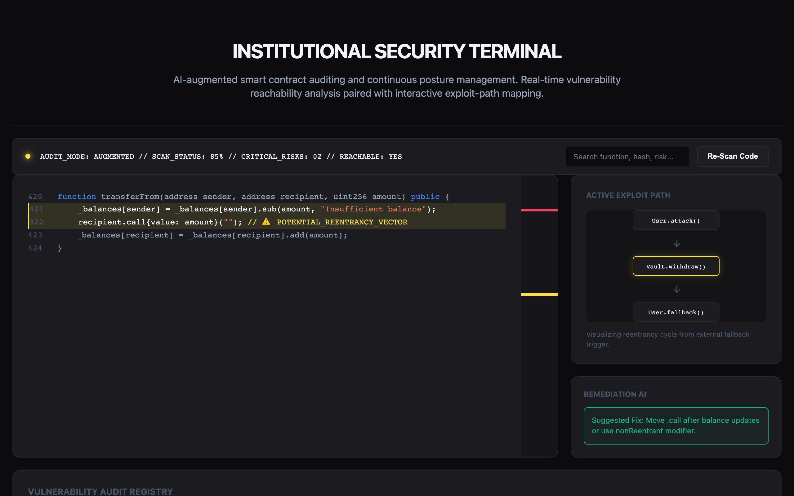 Smart Contract Auditor