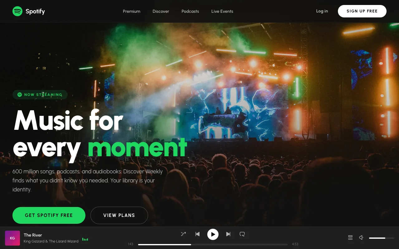 Spotify Soundscape