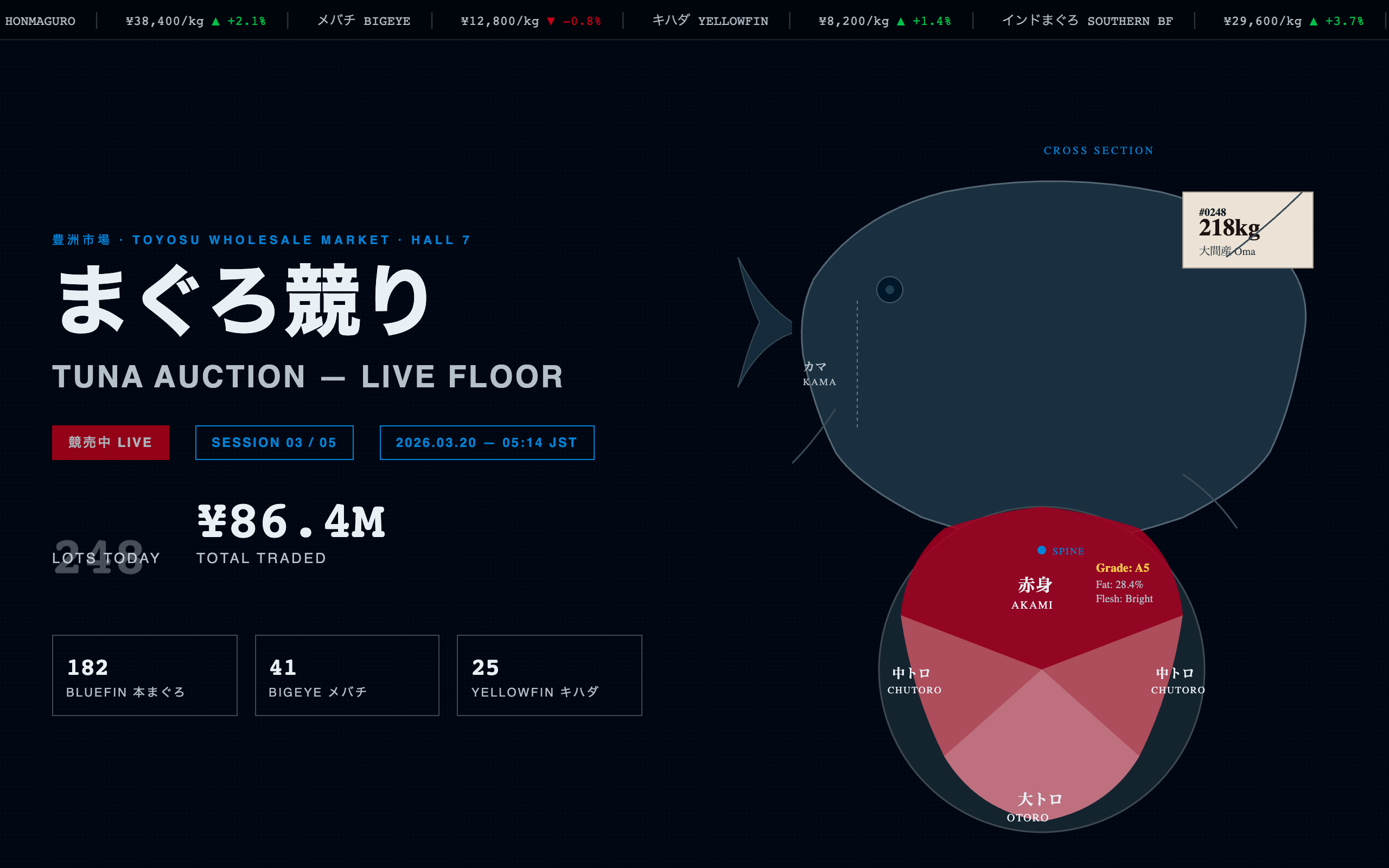 Tsukiji Tuna Auction