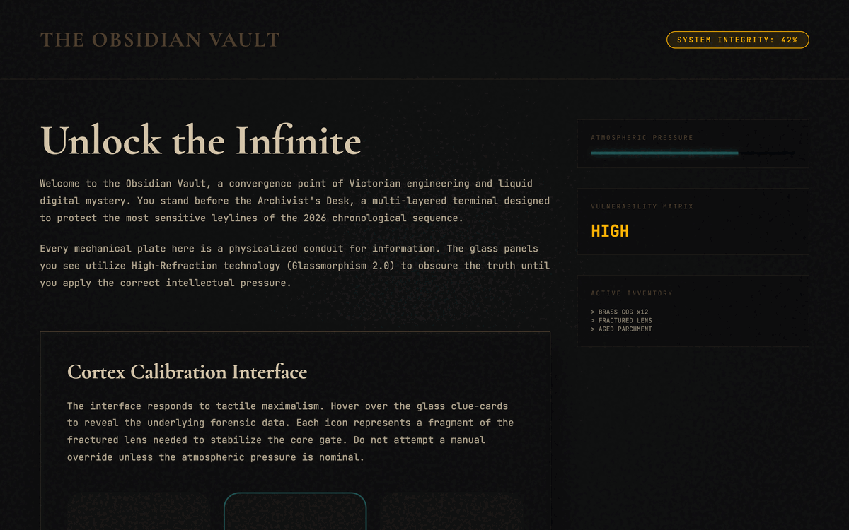 Virtual Escape Room Interface