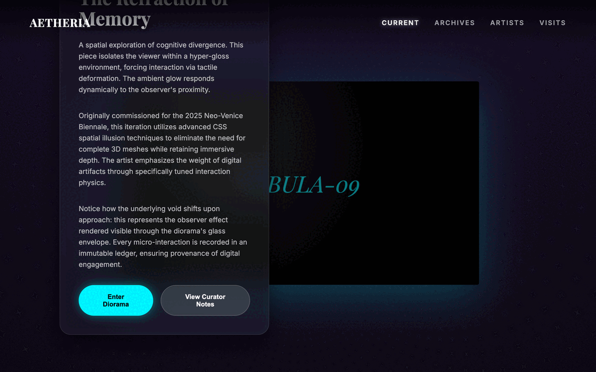 Virtual Museum Exhibition